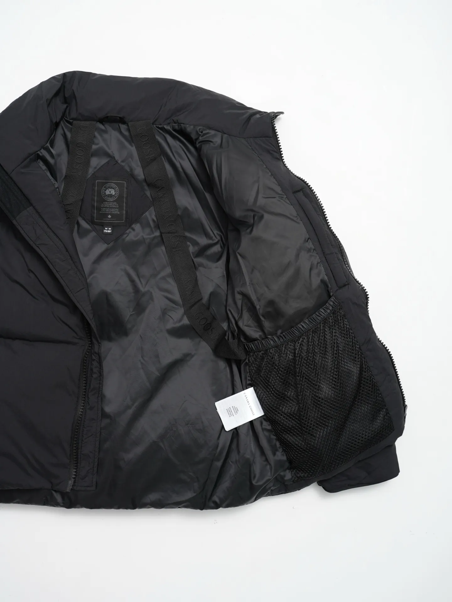 P860 CANADA GOOSE Canada Goose Lawrence Men's Down Jacket Big Goose Down Jacket Black (Black Label) 2802M
